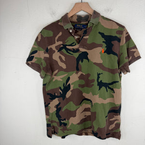 Ralph Lauren Camo Orange Horse Polo