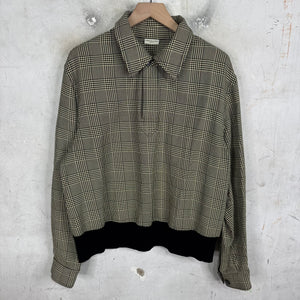 Dries Van Noten Tartan Pullover Polo