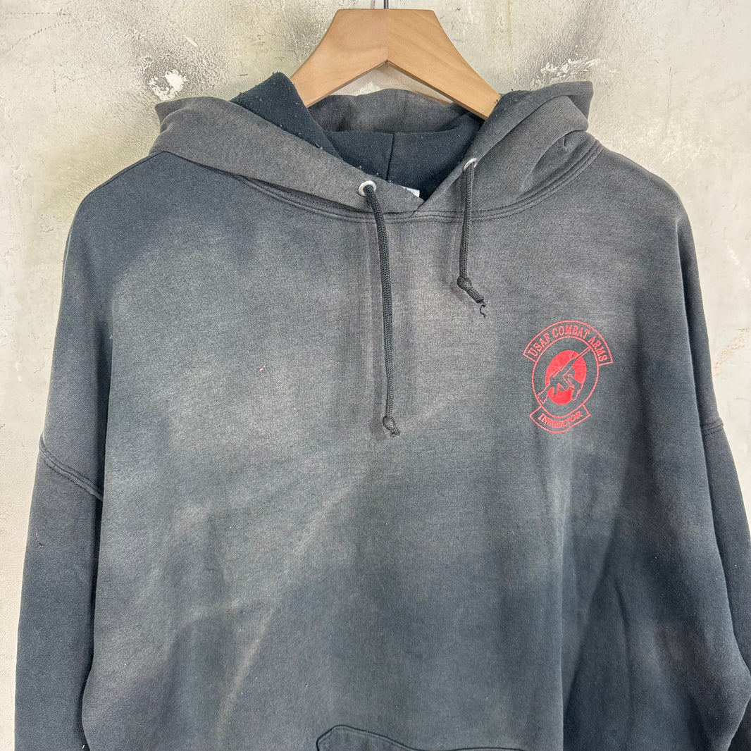 Vintage Faded Combat Arms Instructor Hoodie