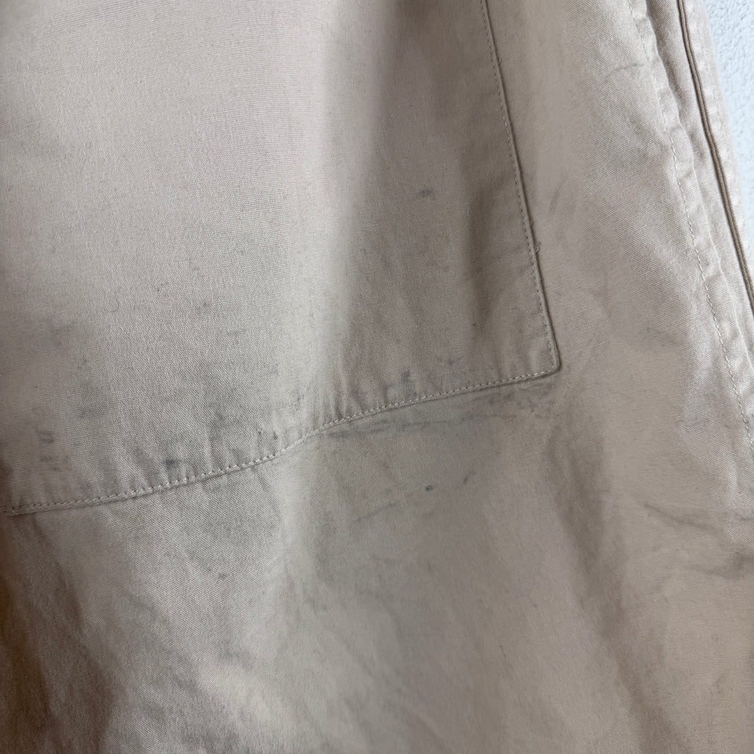 Isabel Marant Beige Zipper Detail Troursers