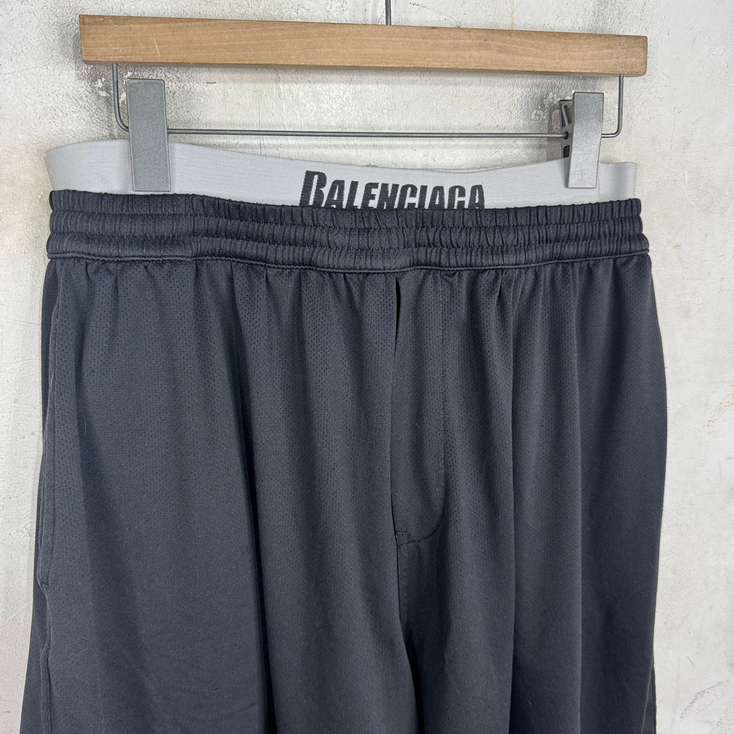 Balenciaga Double Layer Athletic Shorts