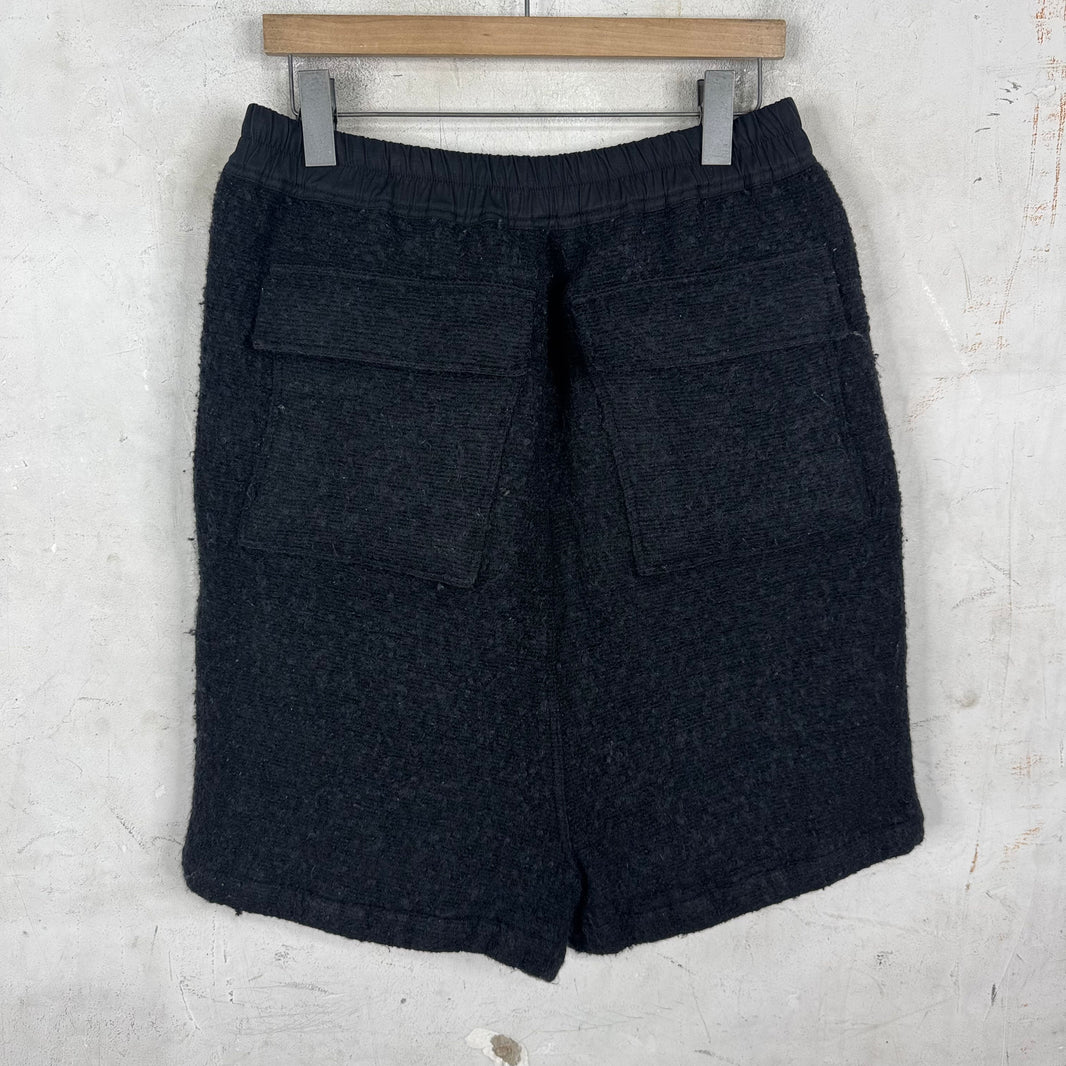 Rick Owens Sphinx Wool Pod Shorts