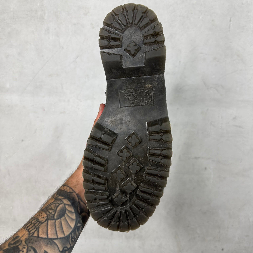 Rick Owens x Doc Martens Steel Toe Boots