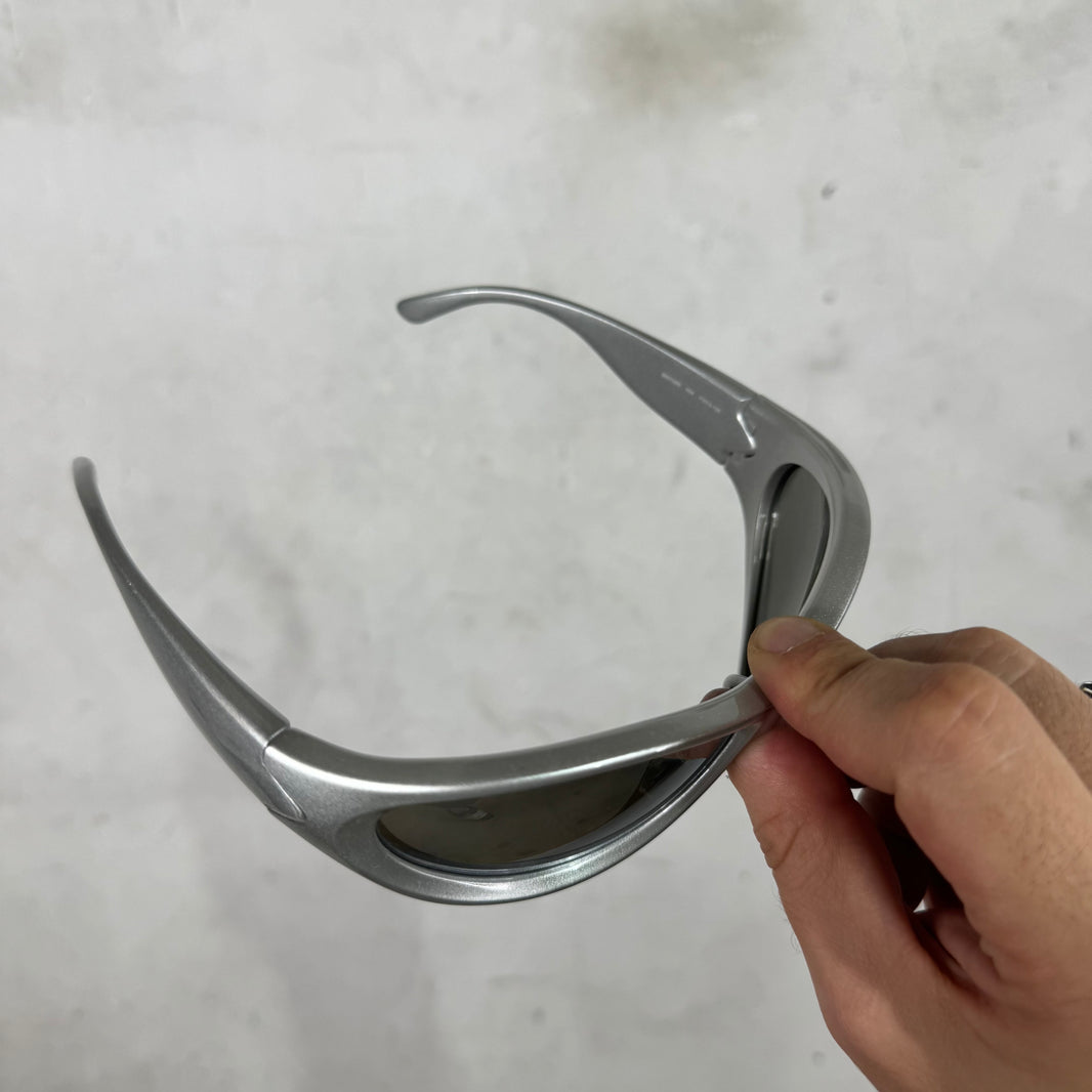 Balenciaga BB0158S Silver Sunglasses