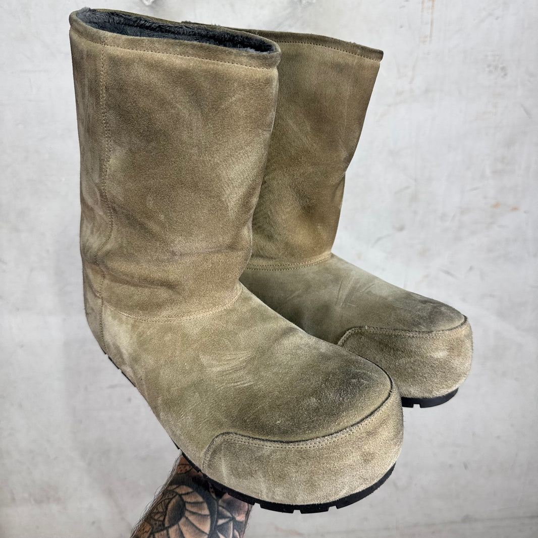 Balenciaga Grey Dumbo Booties