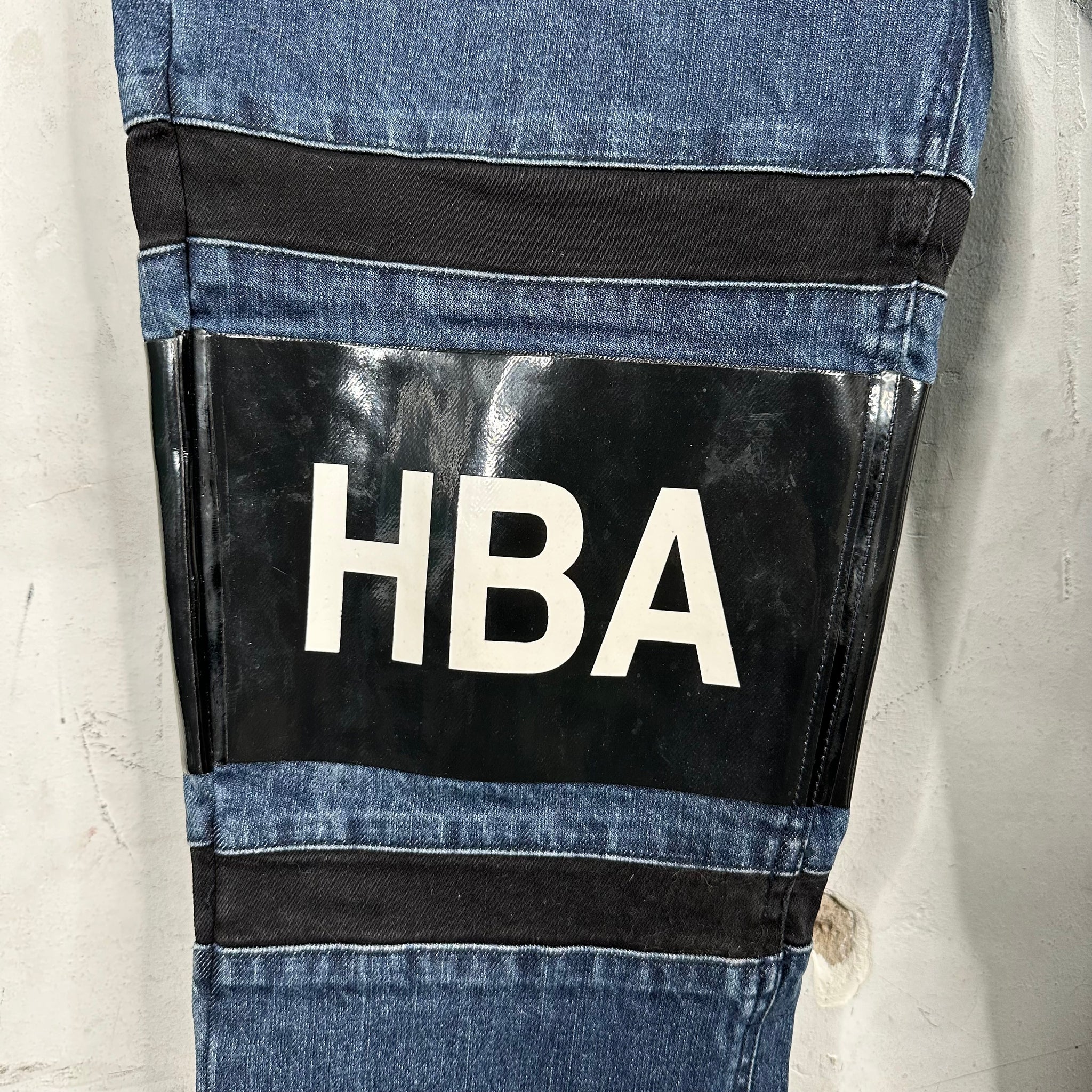 HBA Paneled PVC Knee Denim