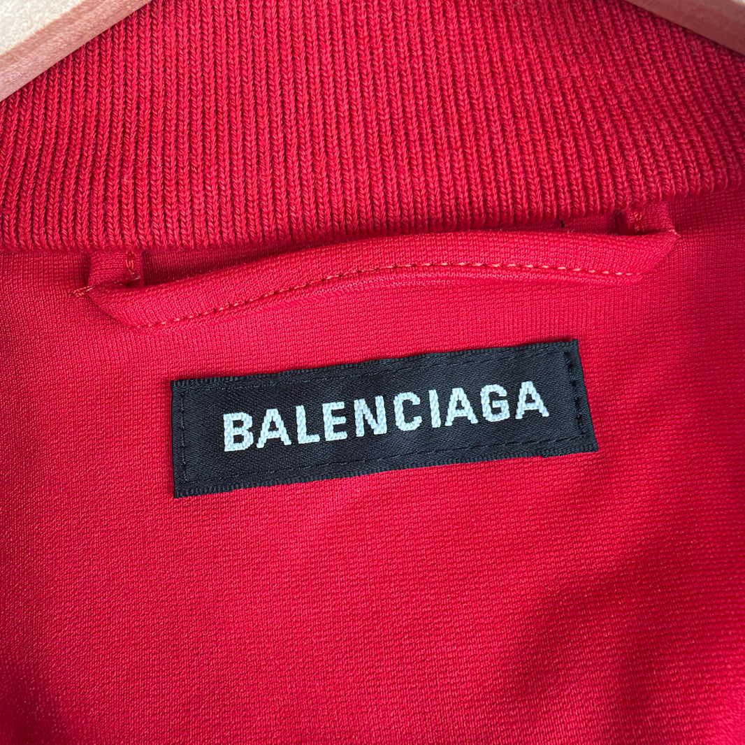 Balenciaga Red Copyright Track Jacket