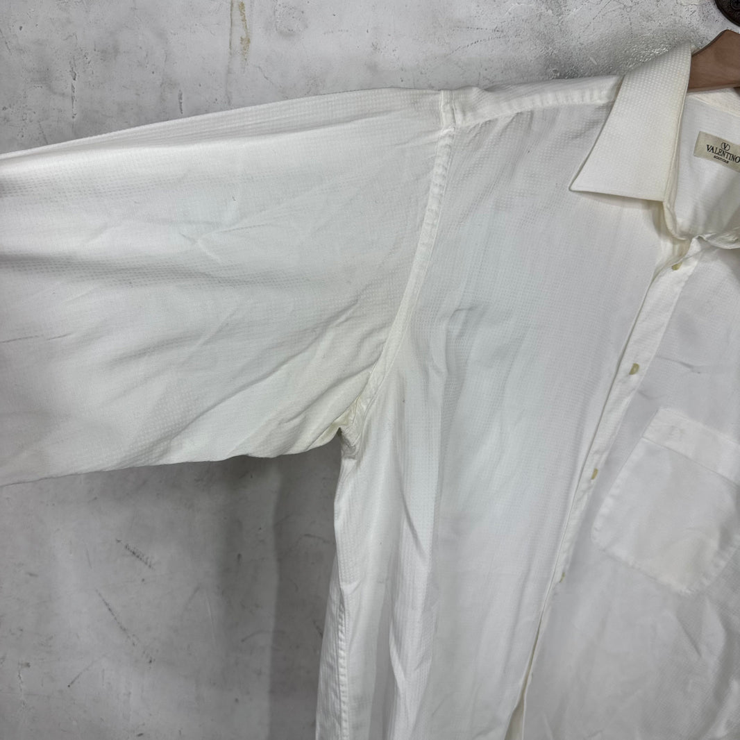 Valentino White Buttoned Shirt