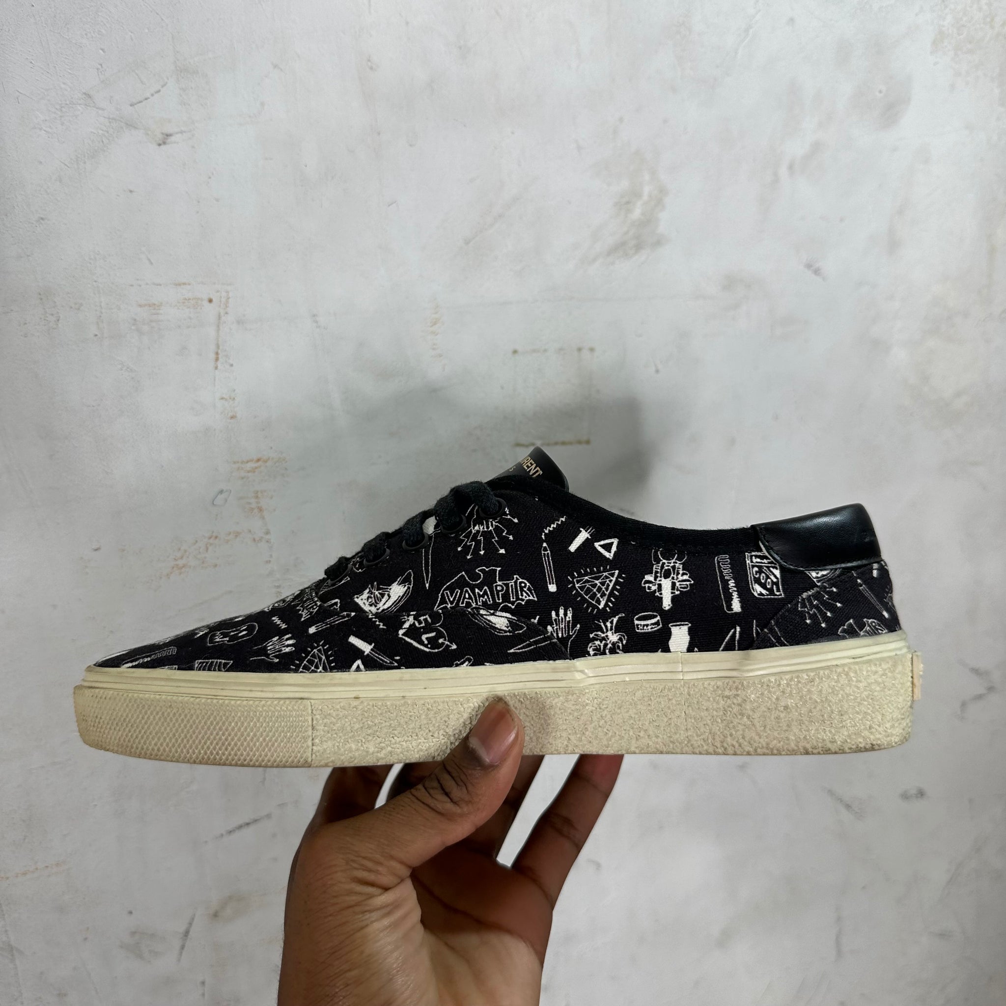 Saint Laurent Flat Motif Trainer