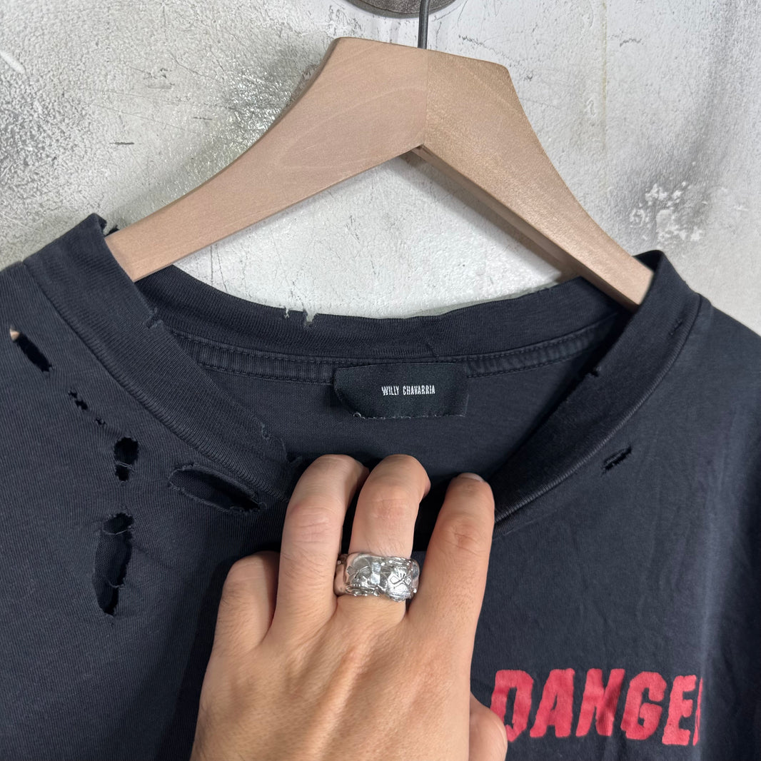Willy Chavarria Danger T-Shirt