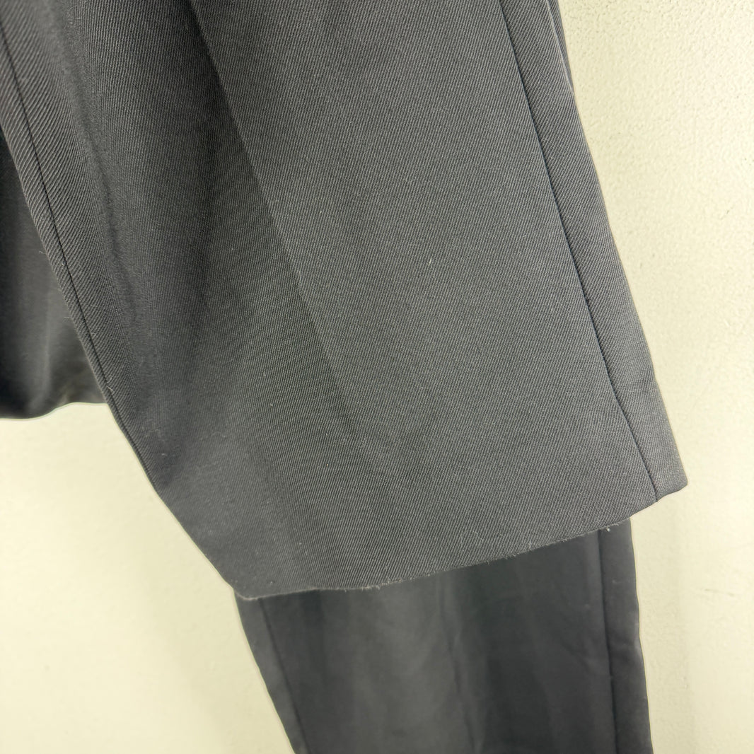 Raf Simons Black Pleated Trousers