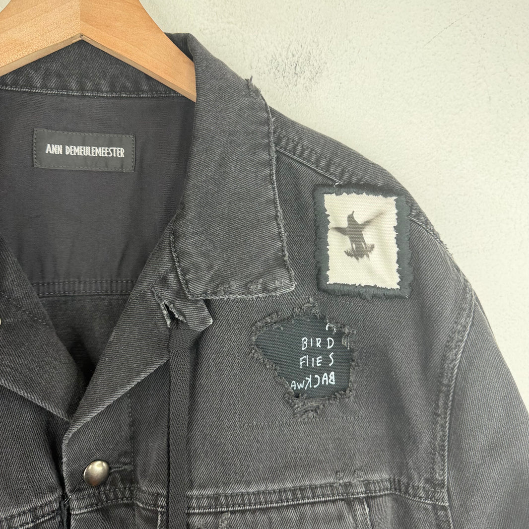 Ann Demeulemeester Raf 5 Pocket Blouson Denim Button Up Jacket