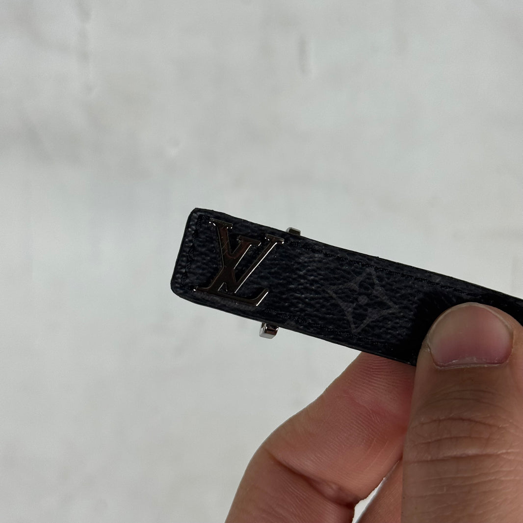 Louis Vuitton Graphite Monogram Slim Bracelet