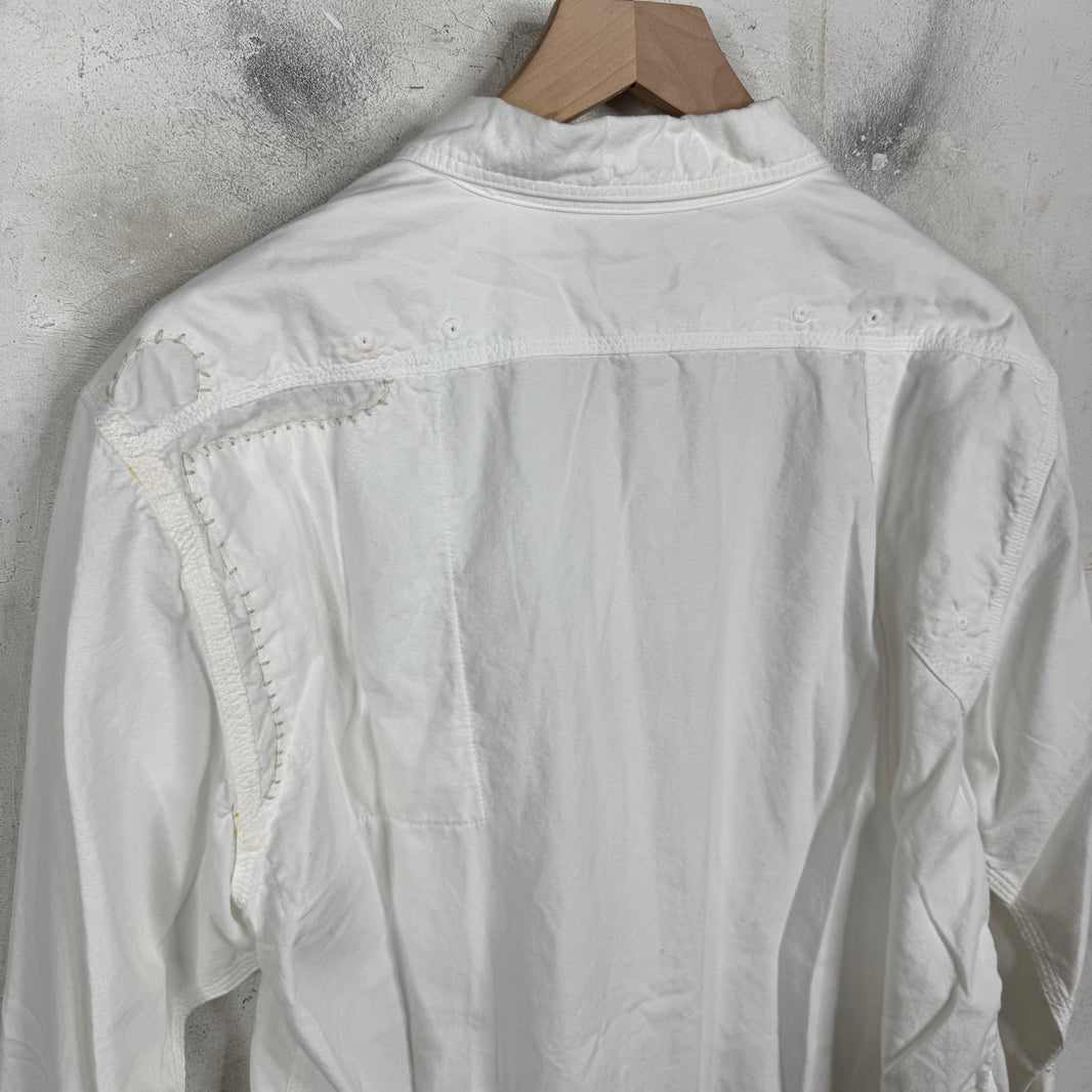 Kapital White Button-Up Shirt