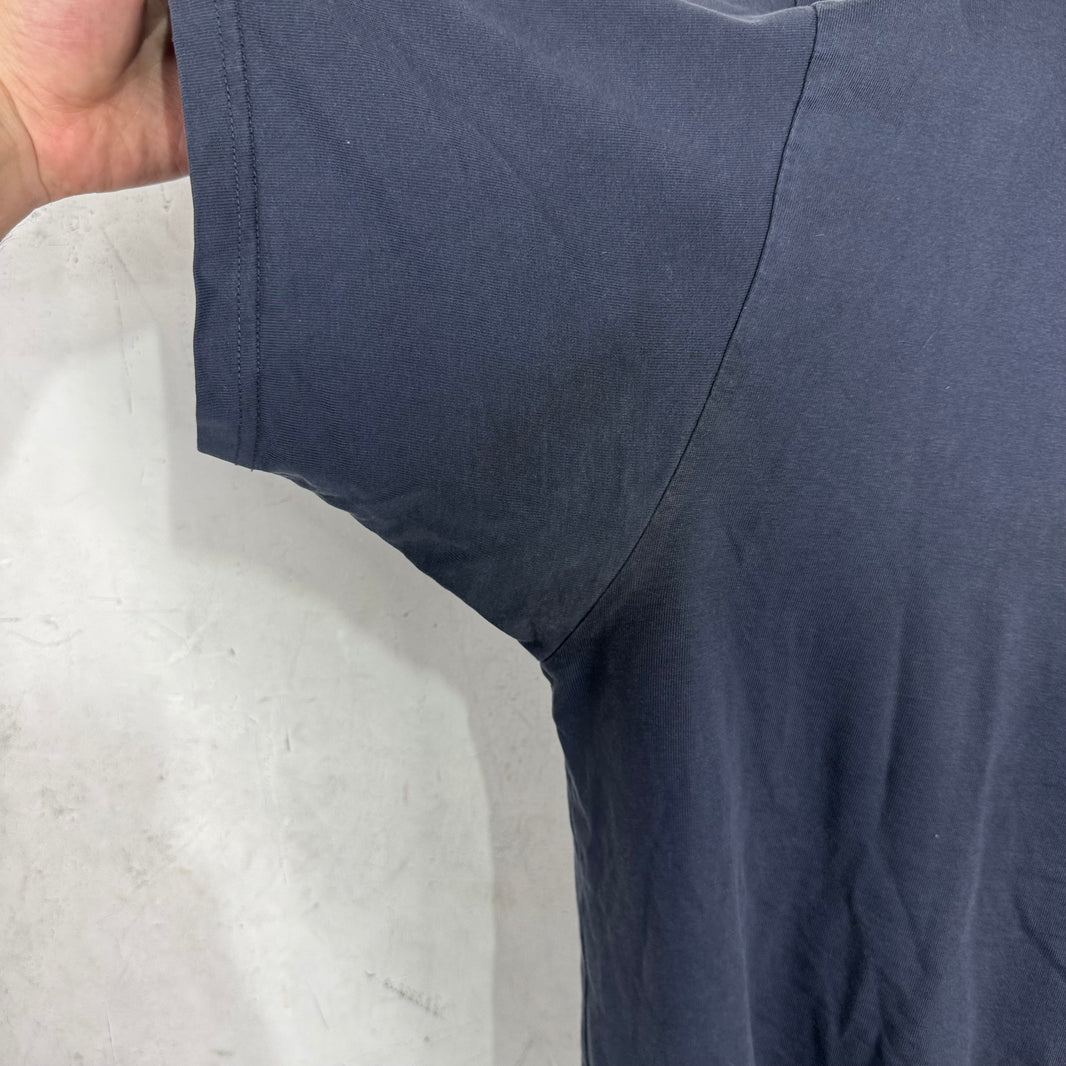 Balenciaga Navy Campaign T-Shirt