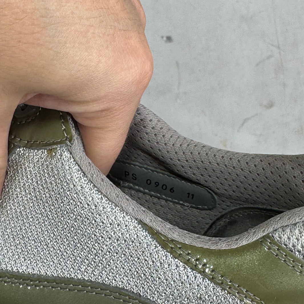 Prada Olive Patent America Cups