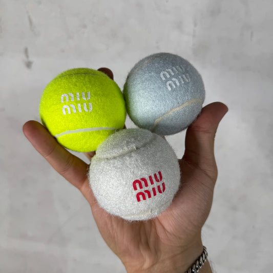 Miu Miu Tennis Ball 3 Pack