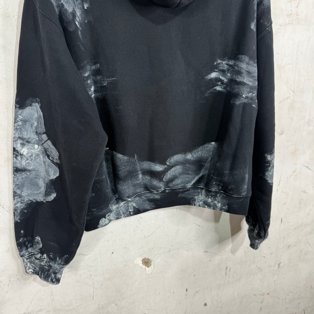Balenciaga Cropped Painter Hoodie