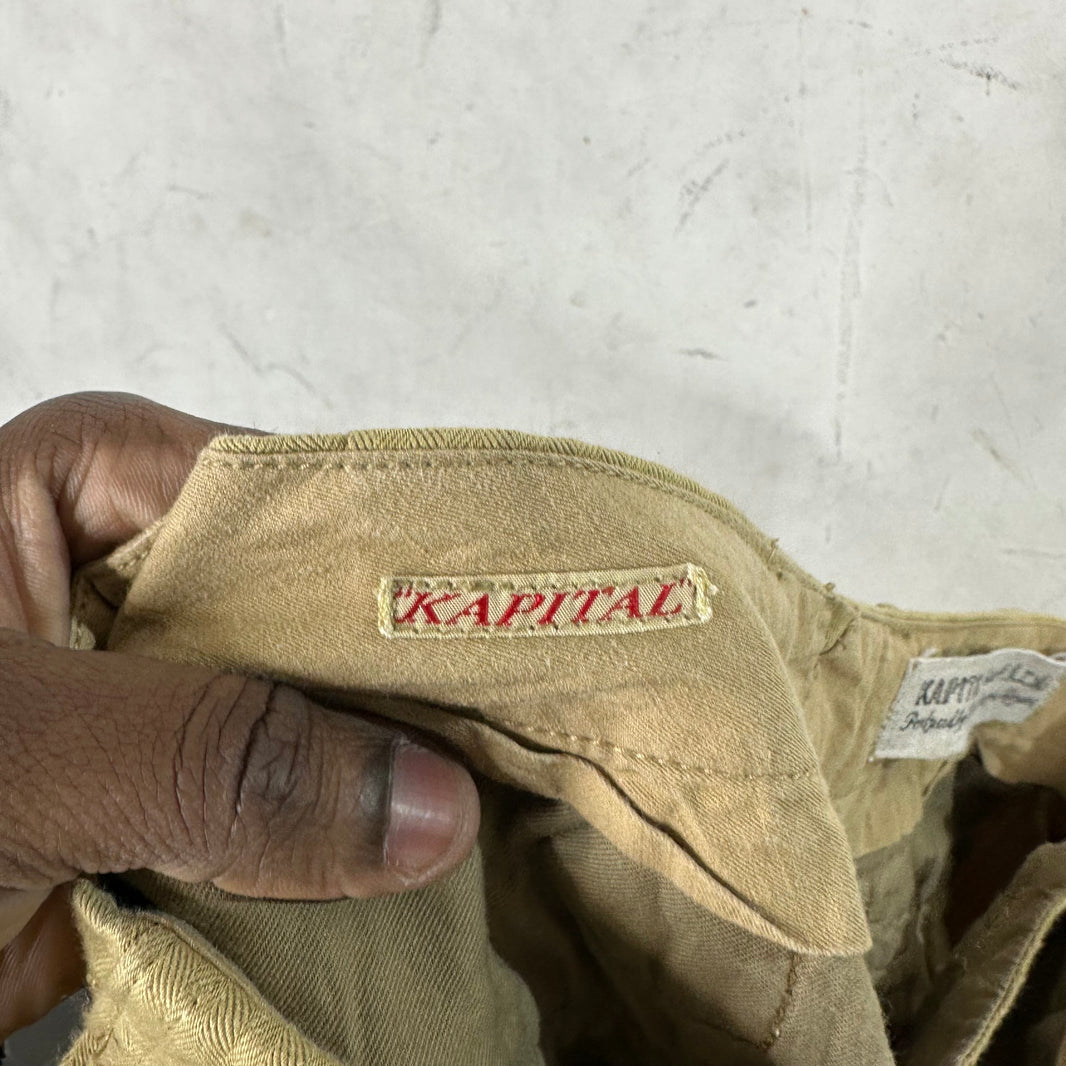 Kapital High Waisted Chino Trousers