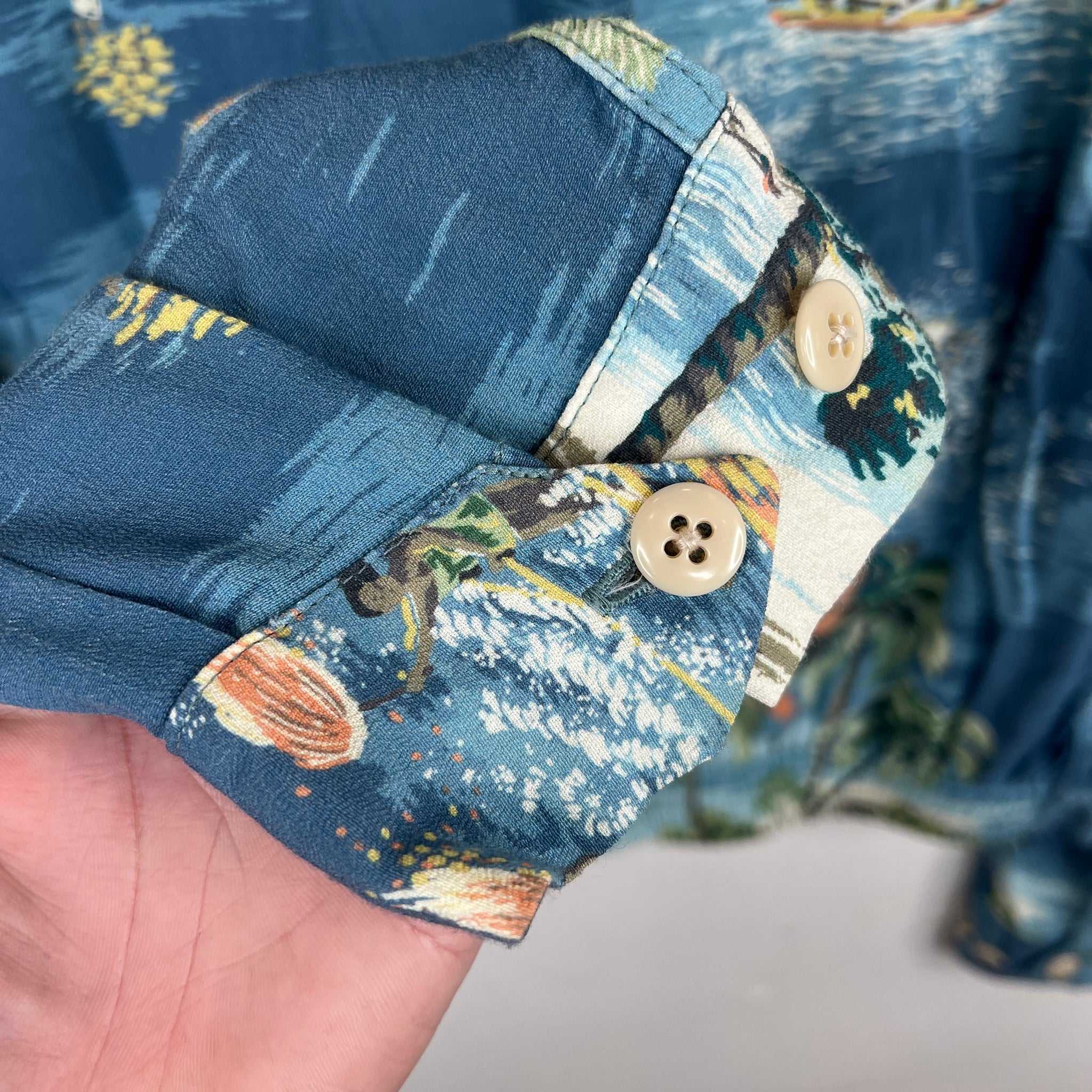 Kapital Lightweight Beach Zip Up Jacket