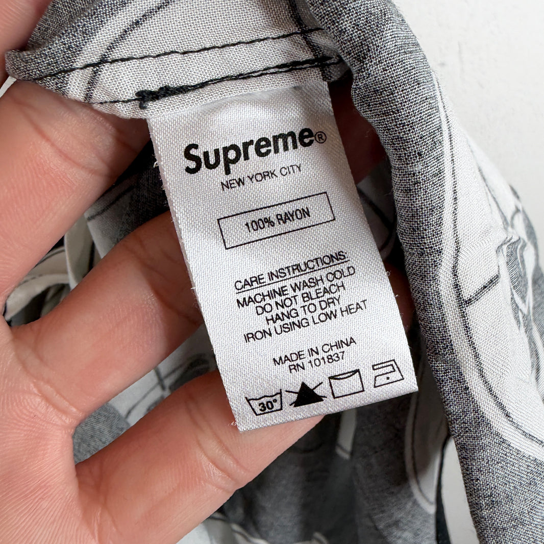 Supreme Undercover Public Enemy Rayon Shirt