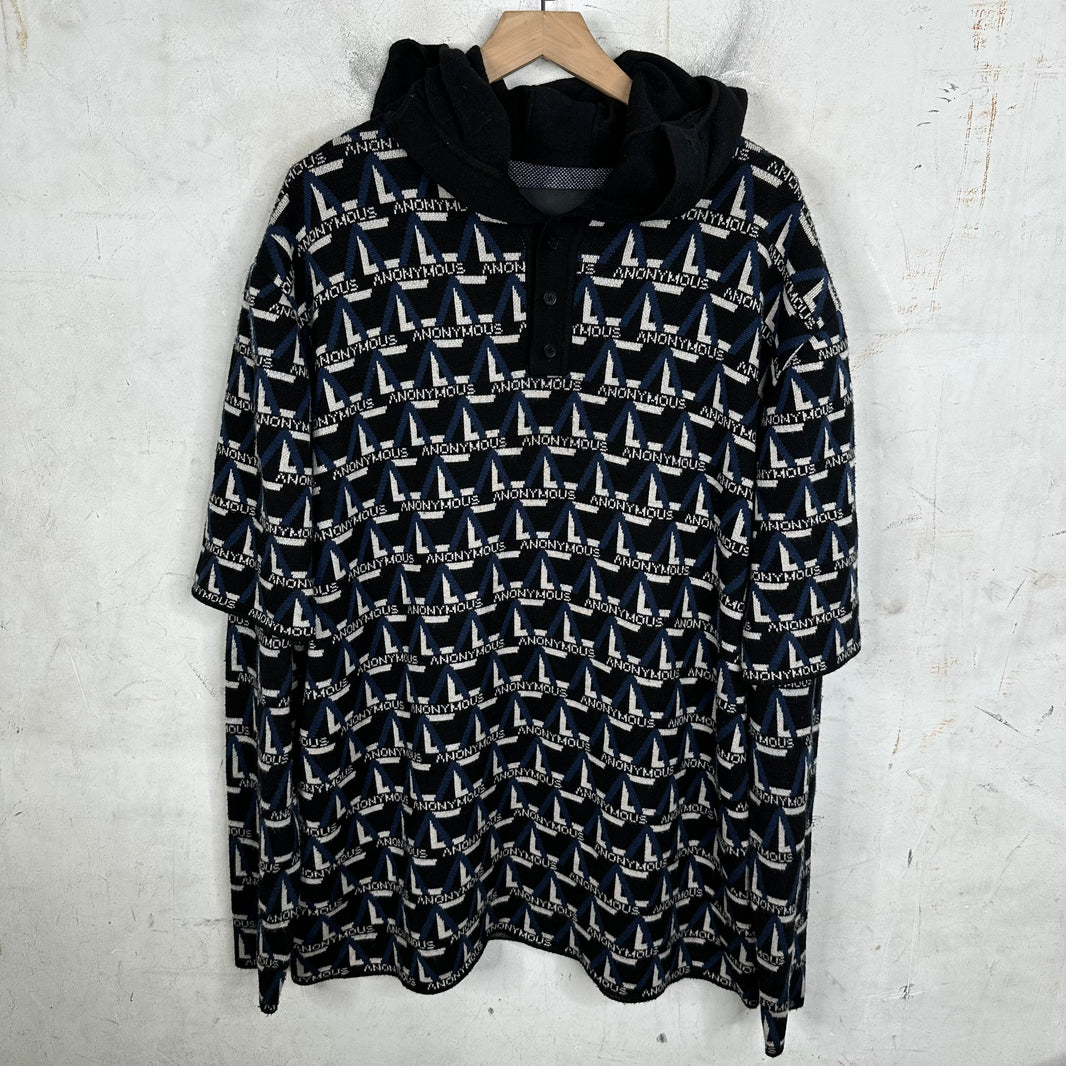 Anonymous Club Jacquard Hooded L/S Polo