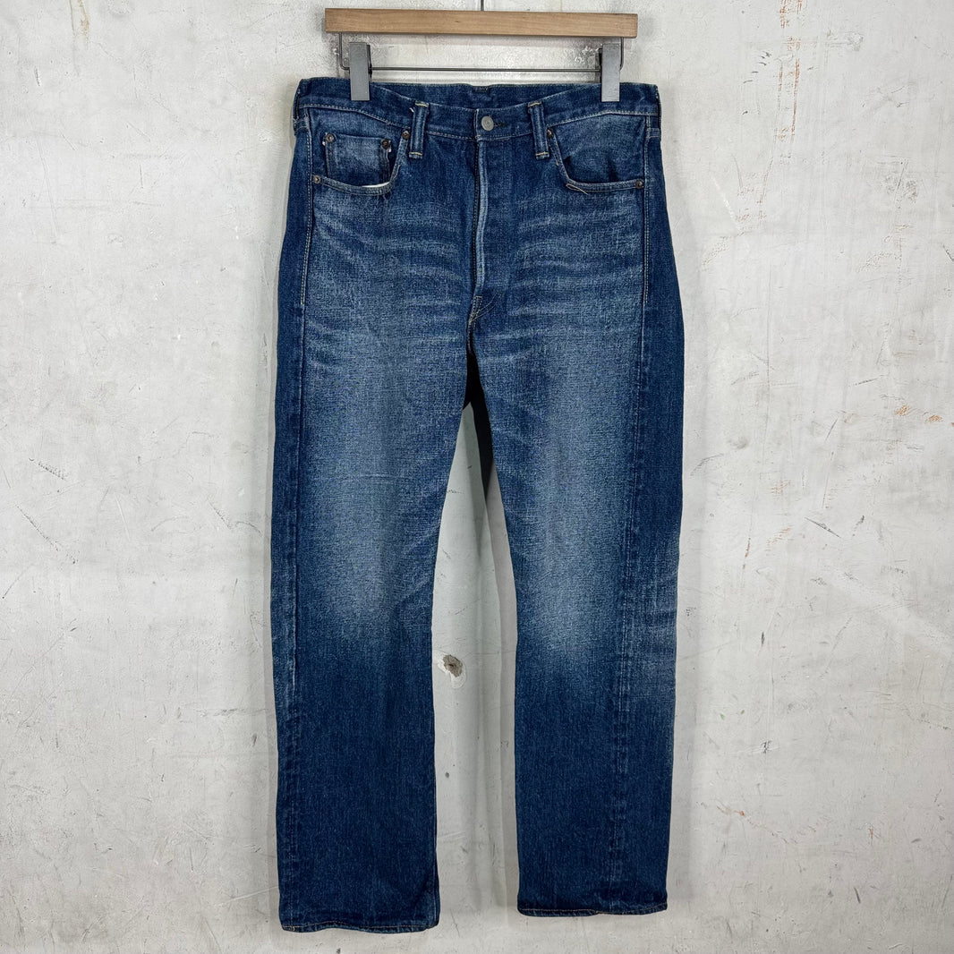 Full Count Slubby Faded Selvedge Jeans
