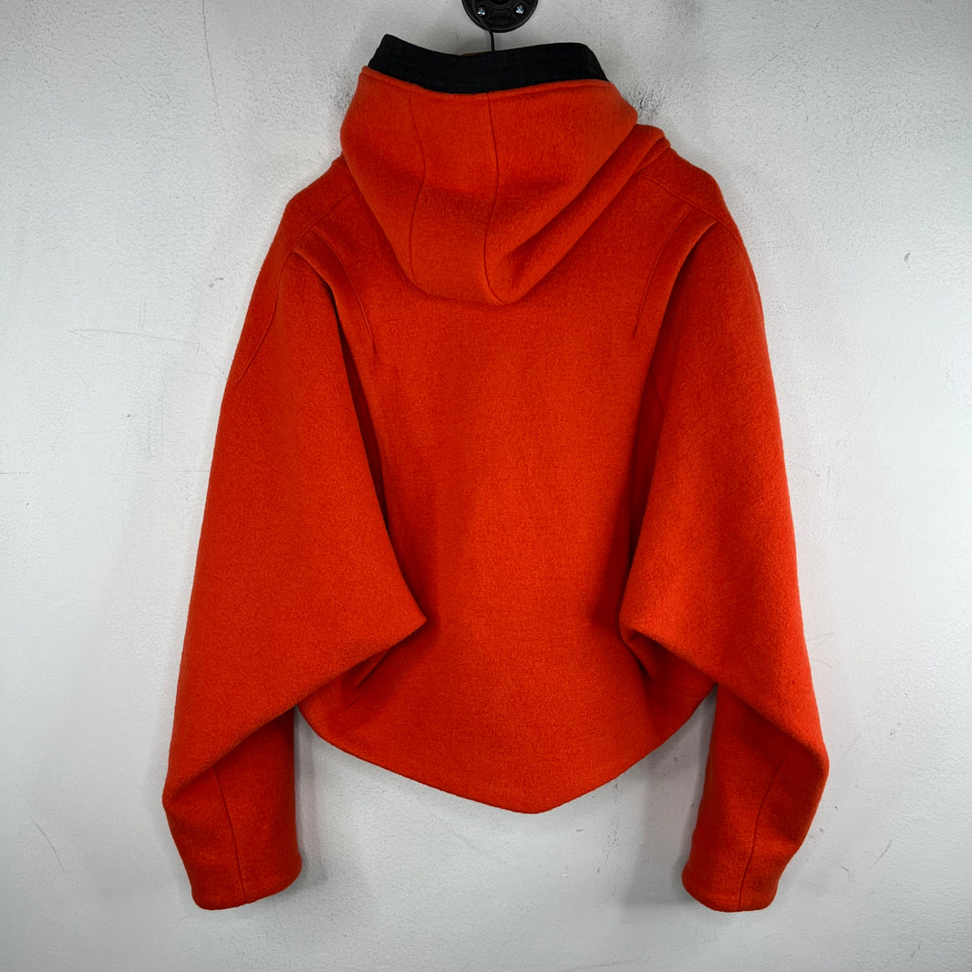 Kiko Kostadinov Orange Fleece Remus Jacket
