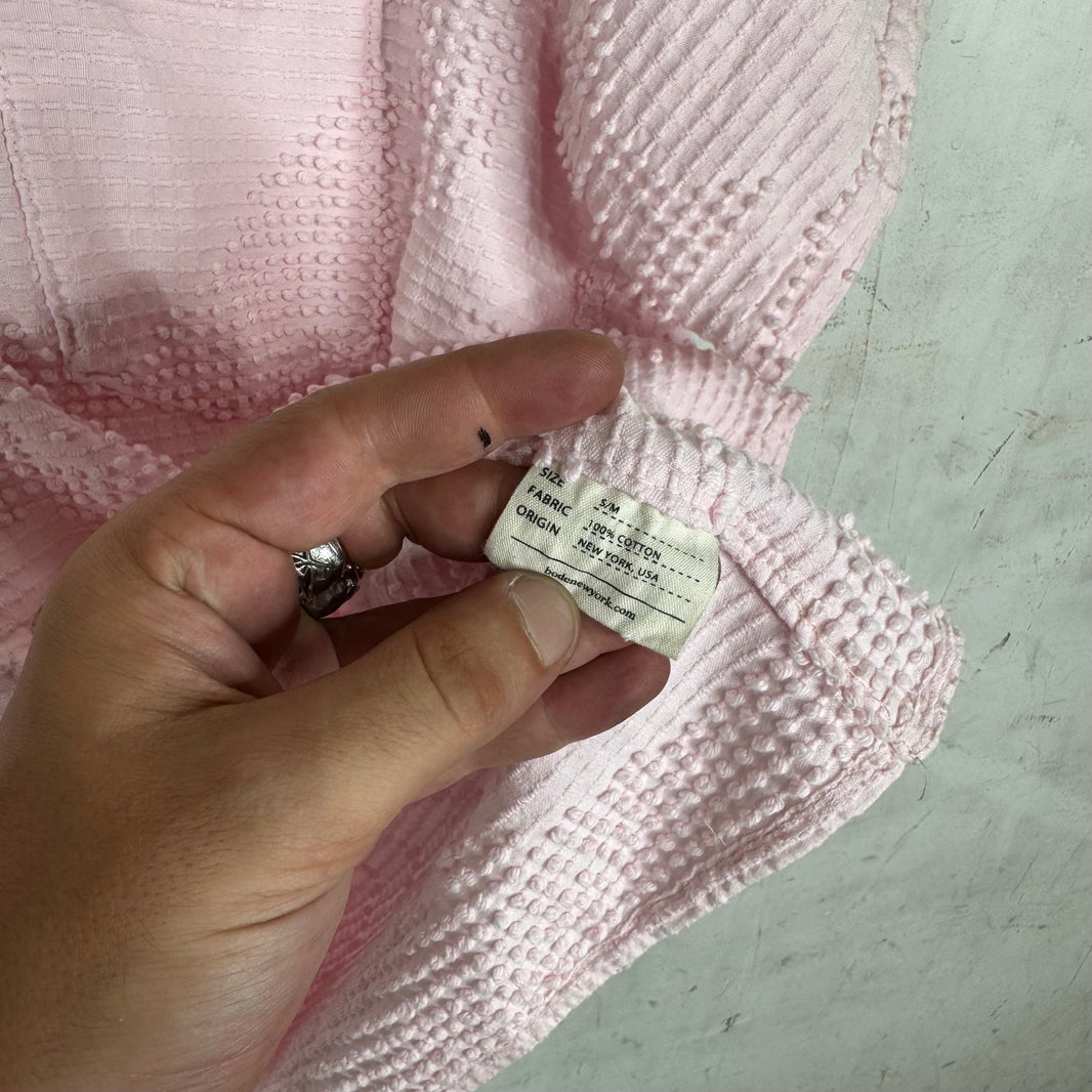 Bode Pink Textured Shirt