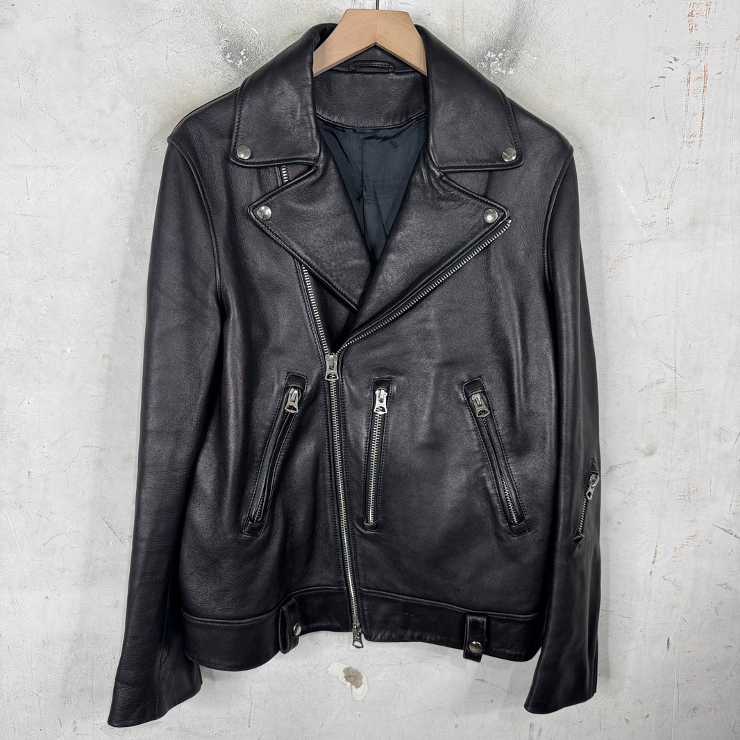 Acne Studios Leather Biker Jacket
