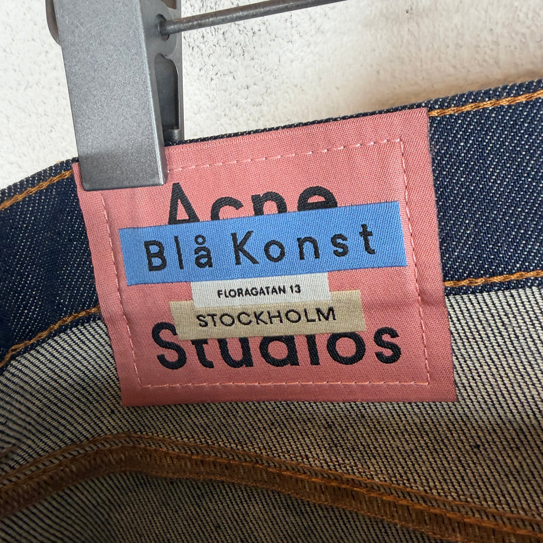 Acne Studios Bla Konst Max Indigo Jeans