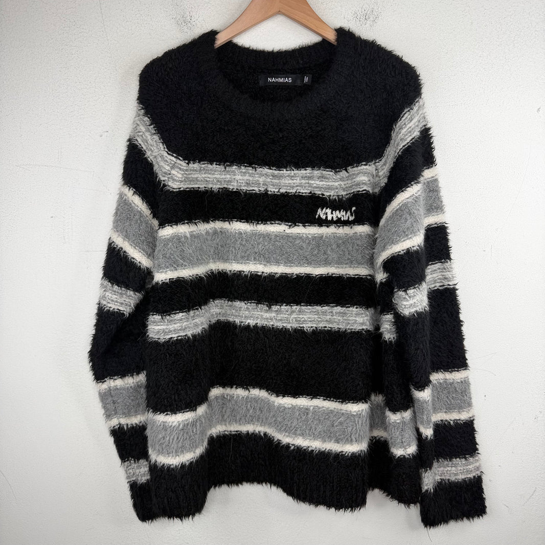 Nahmias Striped Knit Sweater