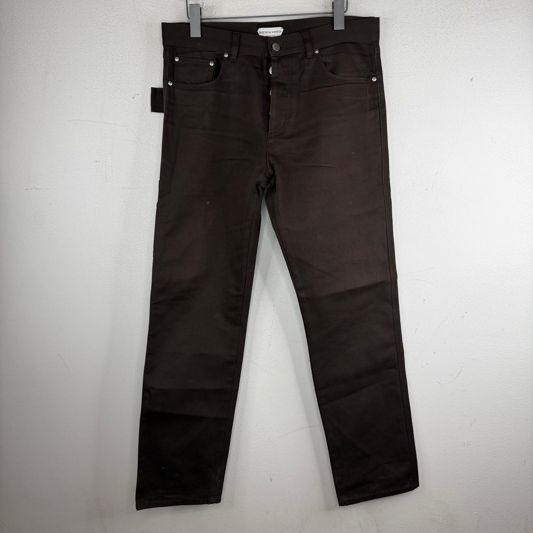 Bottega Veneta Brown Carpenter Pants