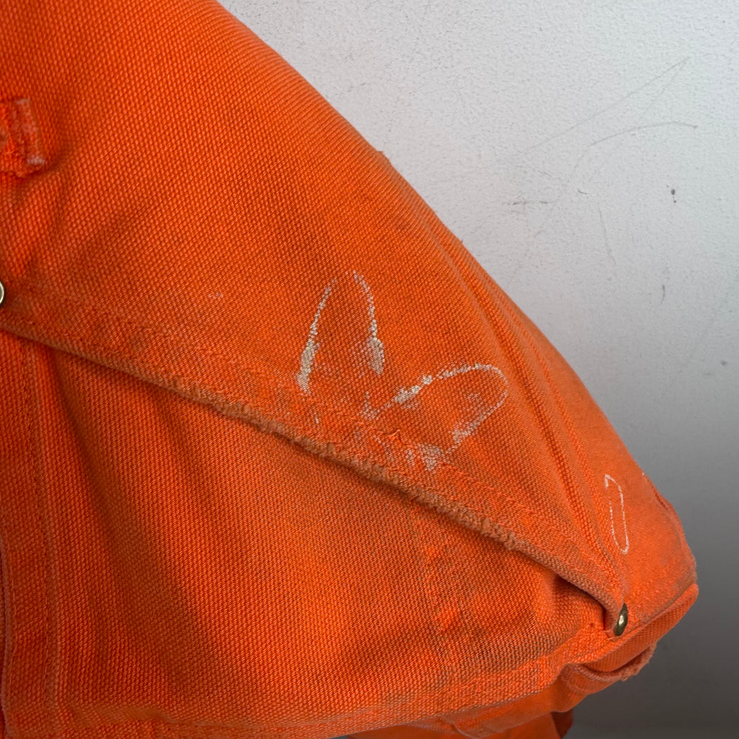 Heron Preston Carhartt Orange Double Knee Dungarees
