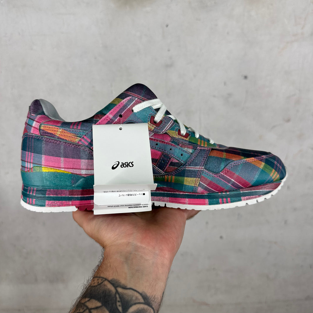 Asics x CDG Shirt Plaid Gel Lyte 3