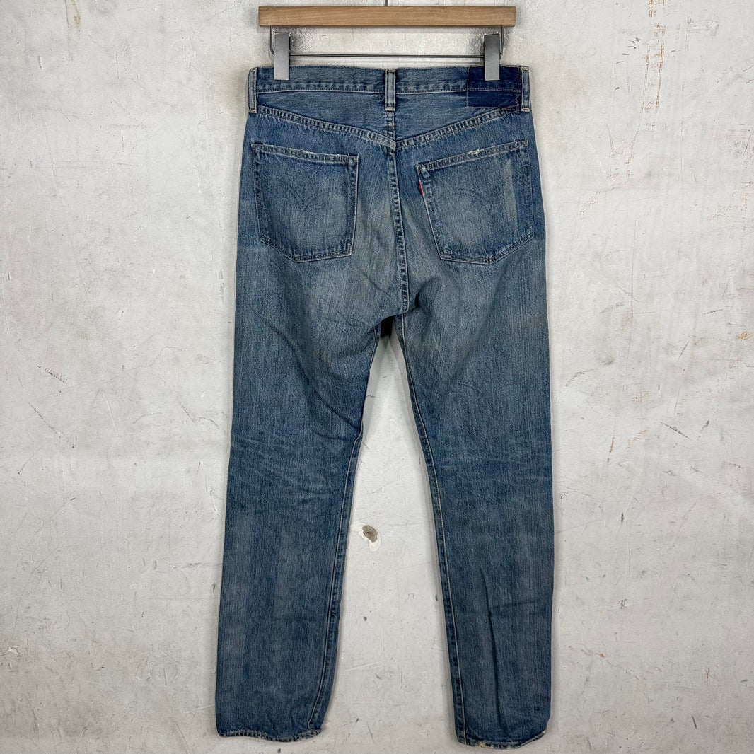 Levis Japanese Market Distressed Redline 501's