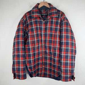Balenciaga Padded Flannel Jacket