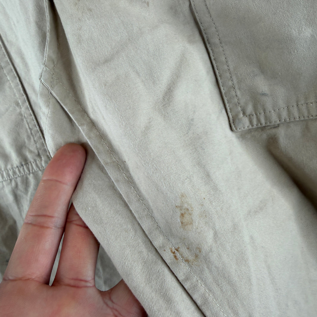Isabel Marant Beige Zipper Detail Troursers