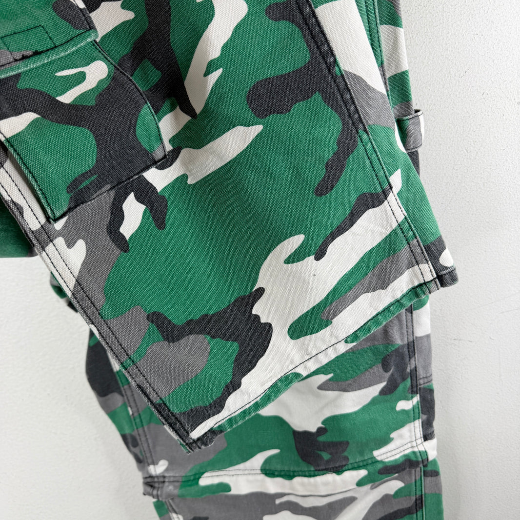 Supreme Green Camo Convertible Cargo Pants