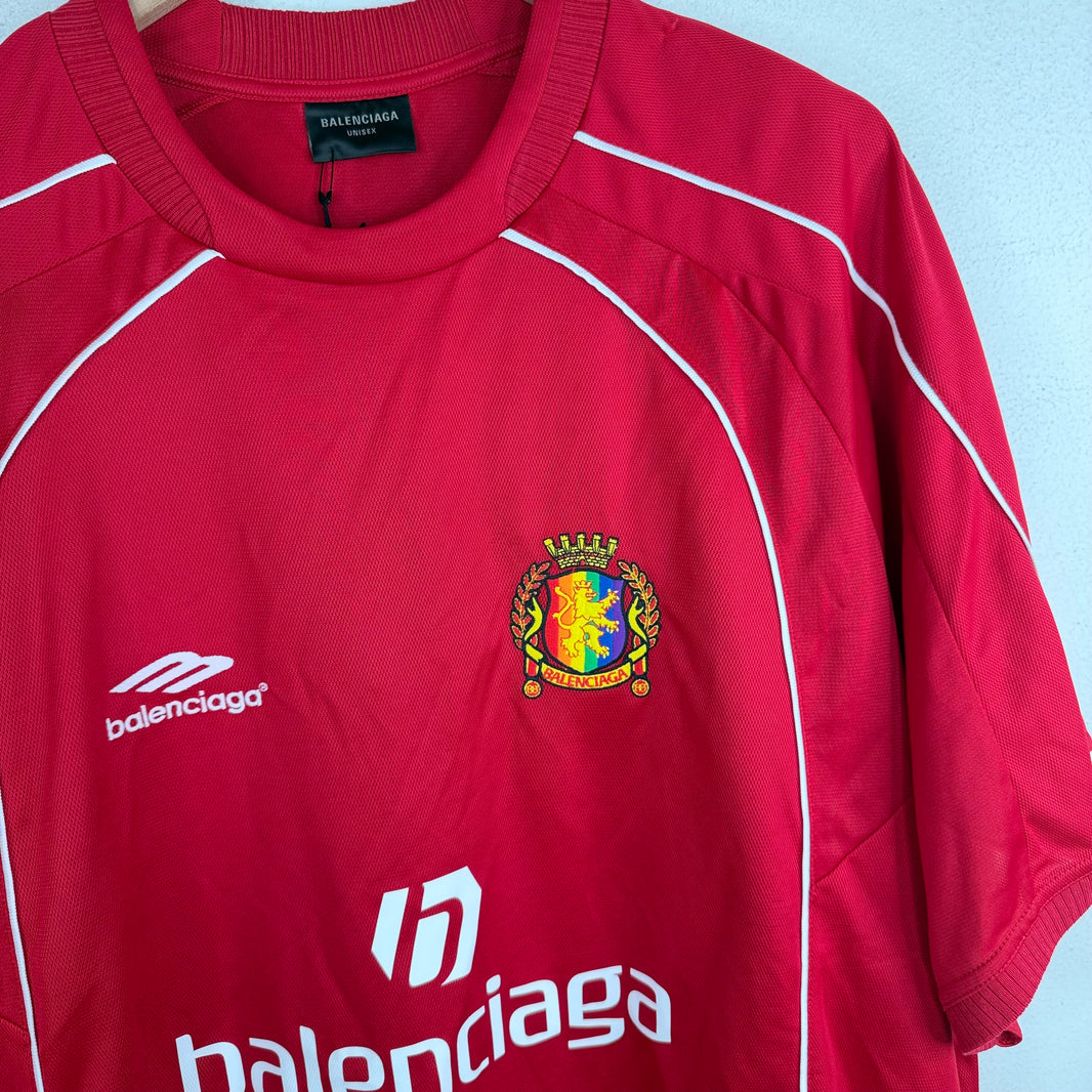 Balenciaga Pride Lion Crest Technical Jersey