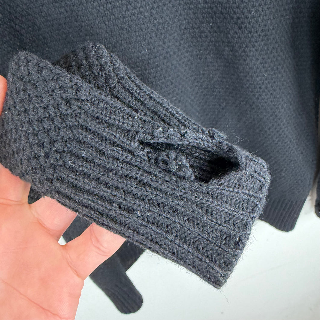 Number Nine Knit Distressed Cardigan