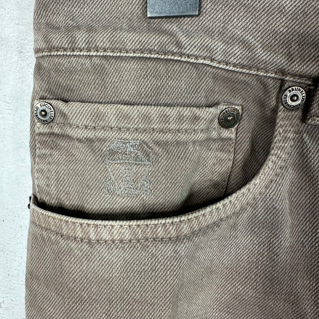 Brunello Cucinelli Skinny Denim Pants