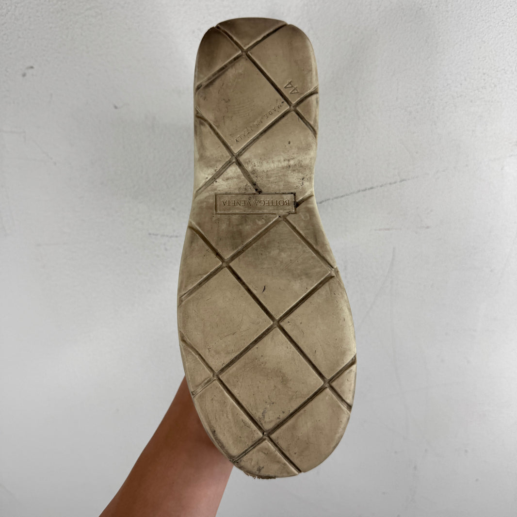 Bottega Veneta White Puddle Boots