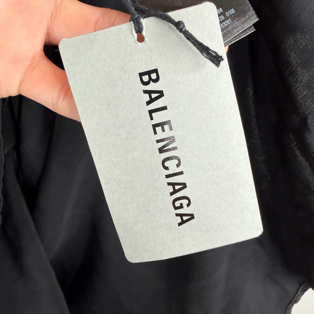 Balenciaga Oversized Satin Shirt