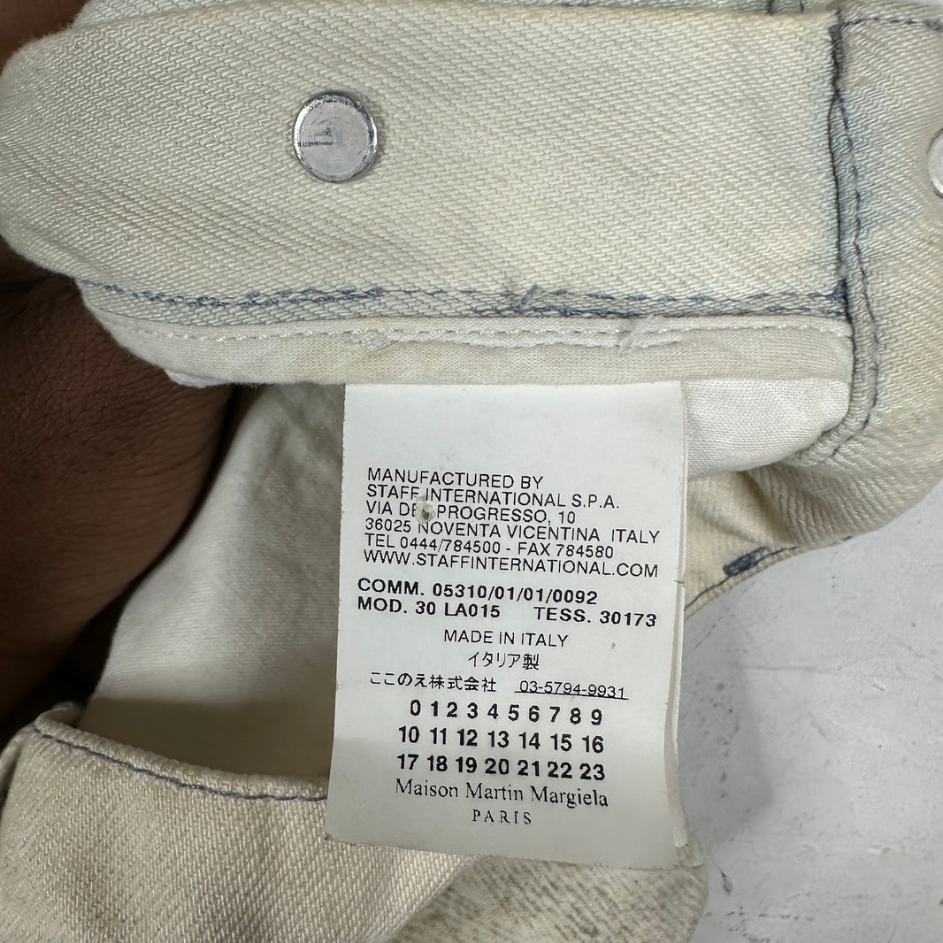 Maison Margiela Striped Denim Pants