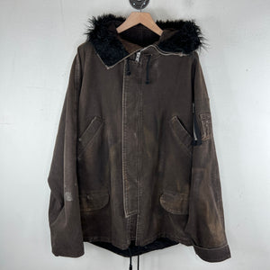 Alexander Digenova Sample Brown Helicopter Parka