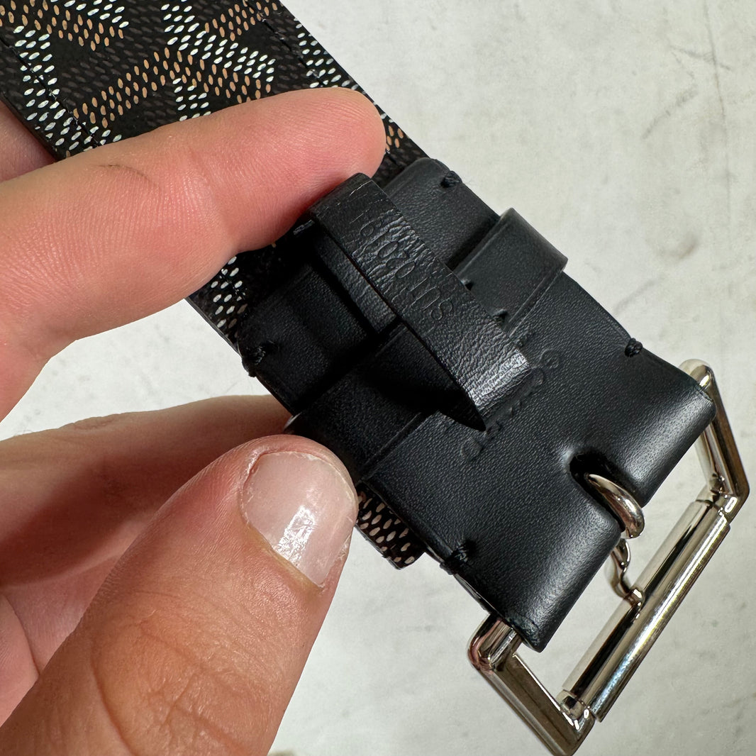 Goyard Reverse Monogram Roller Belt