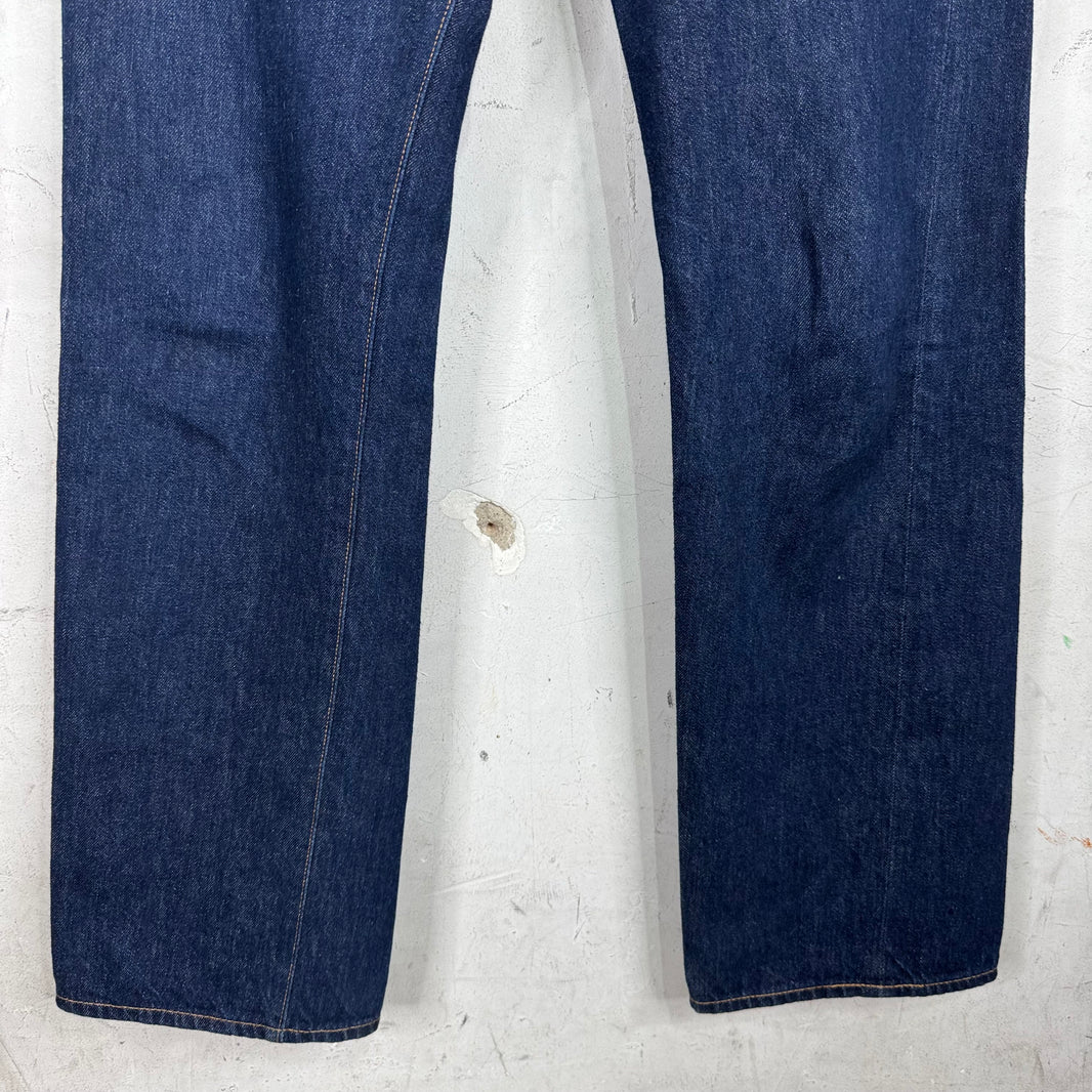 Levis Darkwash Selevedge 501 Jeans