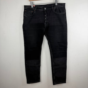 Acne Studios Black Patchwork Jeans