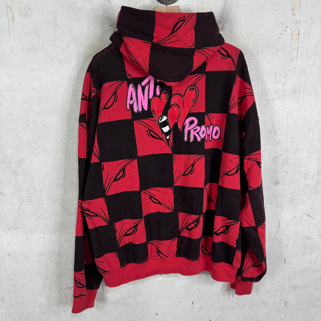 Matty Boy Red 99 Eyes Hoodie